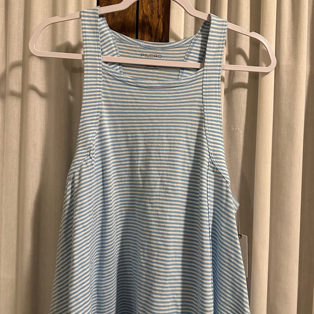 Anthropologie Pilcro Hankey-Hem Swing Tank Top View 5